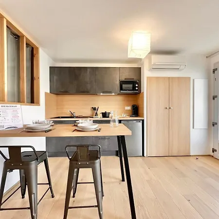 Apartmán La Rose Pastel - Parking - Hyper Centre - Neuf
