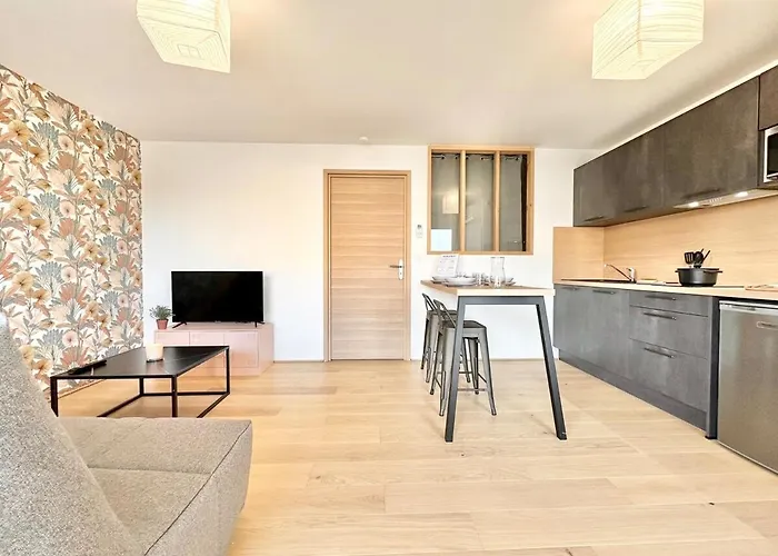 아파트 La Rose Pastel - Parking - Hyper Centre - Neuf 몽트드마르장